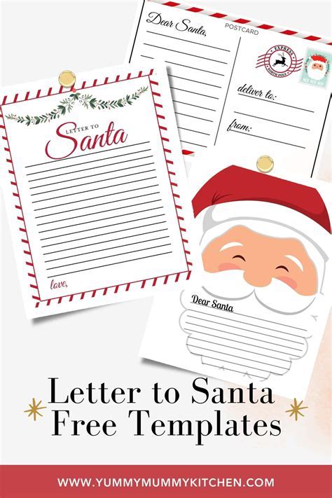 Free letter from Santa templates