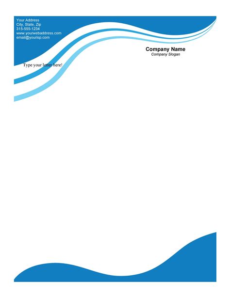 Free Letterhead Template