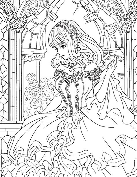 Free Magical Princess Coloring Pages