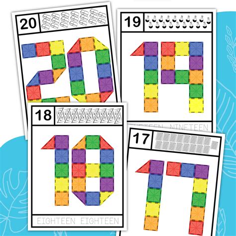 Free Magna Tile printables