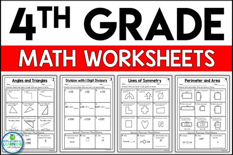 Free Math Worksheets for 4th Grade Data Analysis