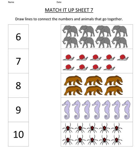 Free math worksheets for kindergarten