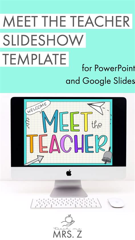 Free Meet the Teacher PowerPoint Template