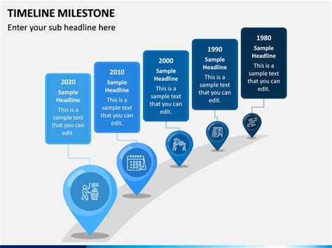 Free Milestone PPT Template for Project Success