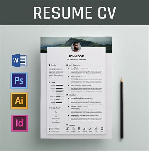 Free Minimalist Resume Template