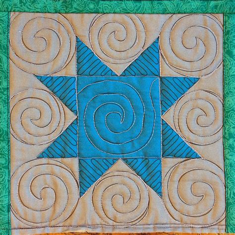 Free motion quilting patterns