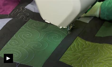 Free motion quilting templates for beginners