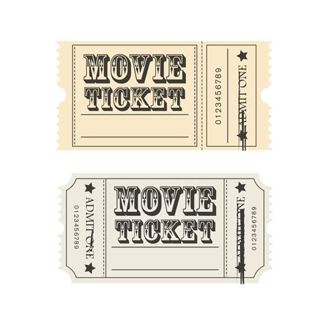 Free Movie Ticket Template Download