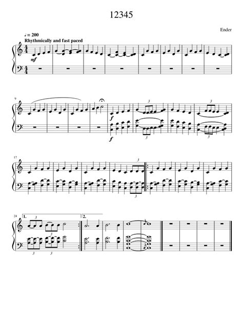 Free music sheets for crafty projects