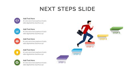 free next steps slide templates