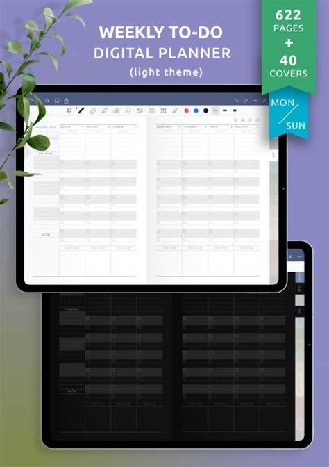 Free Notability Planner Template Download