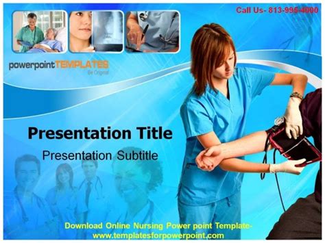 Free Nursing PowerPoint Template Download