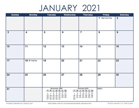 Free Online Calendars