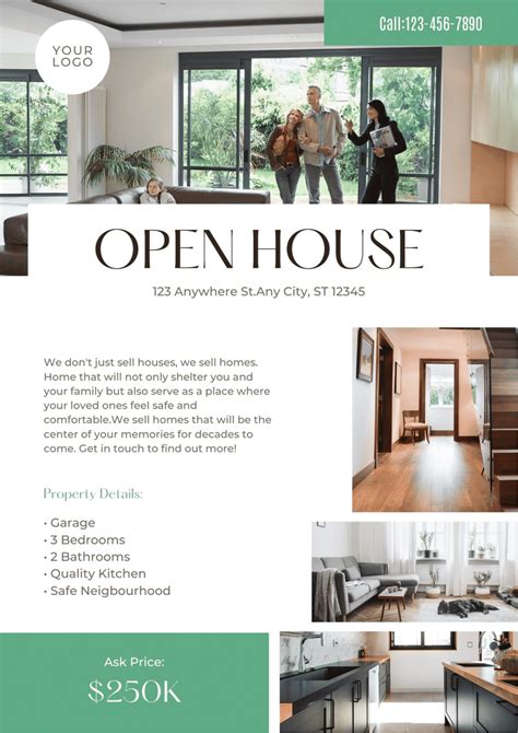 Free Open House Flyers Templates