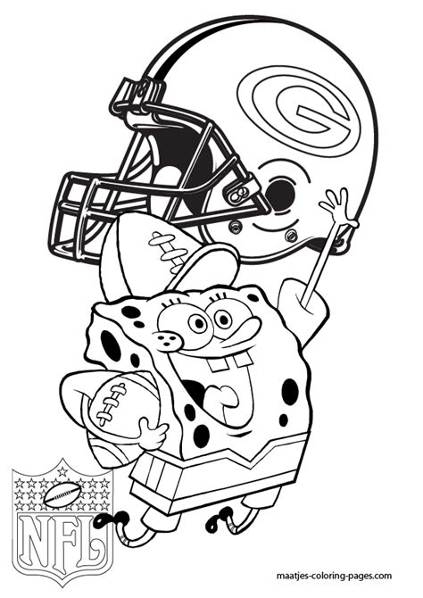 Free Packers Coloring Pages