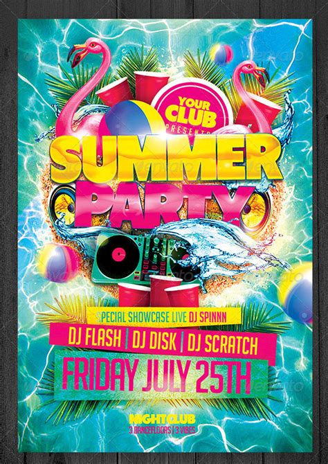 Free Party Flyer Templates Download