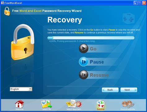 Free Password Recovery for Excel