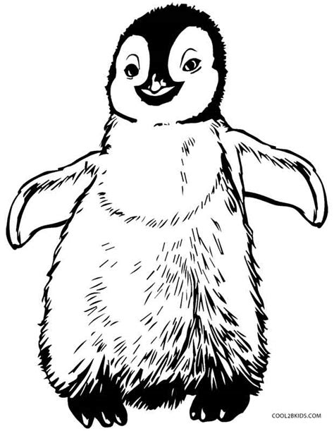 Free Penguin Coloring Pages for Kids