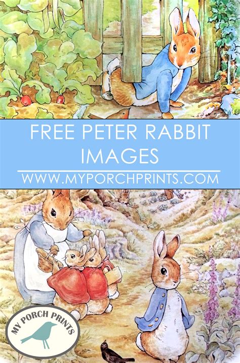 Free Peter Rabbit Printables