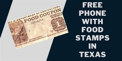 Free Phone Food Stamps Texas