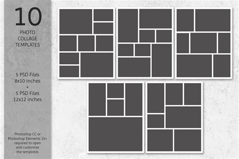 Free 5x7 Photo Collage Template Download