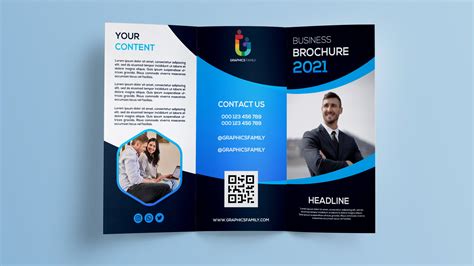 Free Photoshop Brochure Template 1