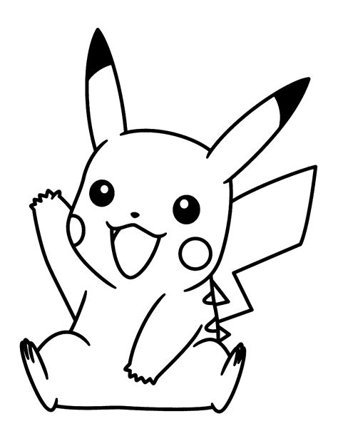 Free Pikachu Pictures to Print Instant Download