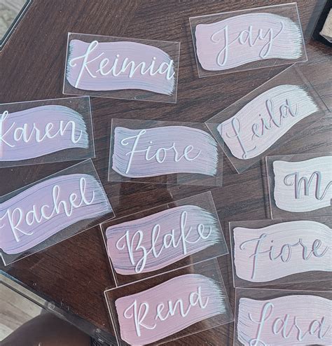 Downloadable Place Card Templates