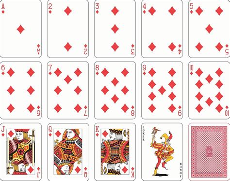 Free Playing Card Template