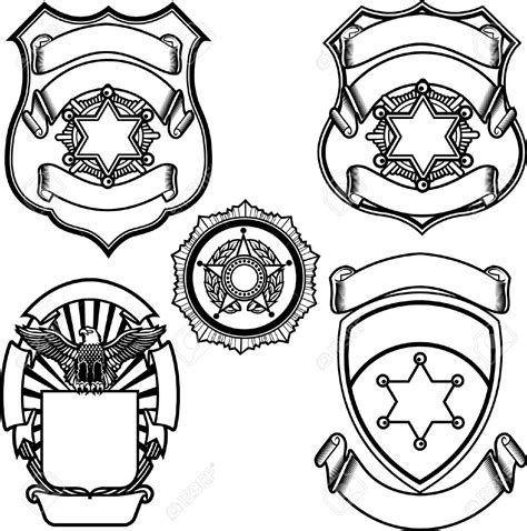 Free Police Badge Templates Example