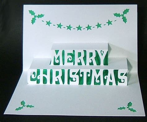 Free Pop-Up Christmas Card Templates