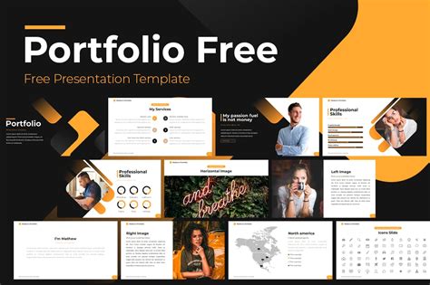 Free Portfolio Template 10