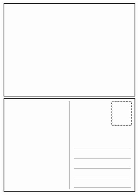 Free postcard templates for Microsoft Word