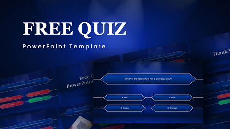 Free PowerPoint Quiz Template by Vertex42