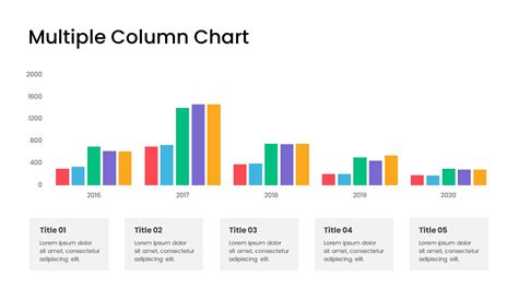 Free PPT Column Chart Template