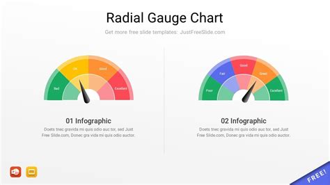 Free PPT Gauge Chart Template