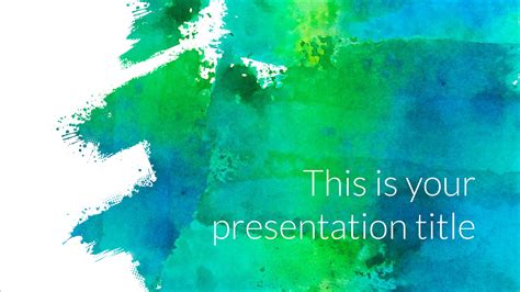 Free presentation templates