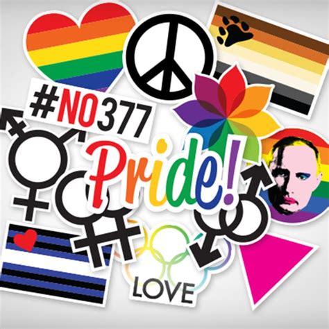 Free Pride Stickers Design 9