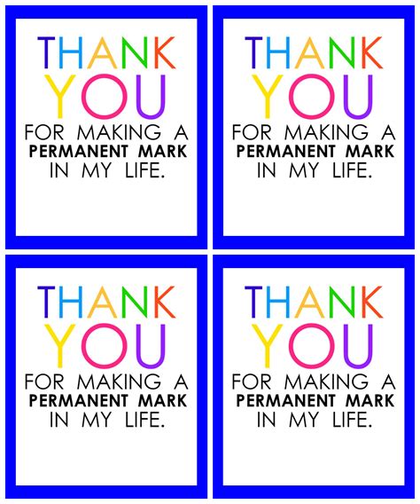 Free printable appreciation images