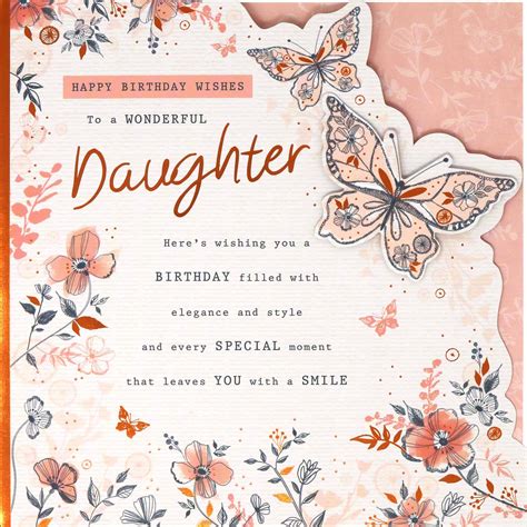 Free Printable Birthday Cards for Daughter