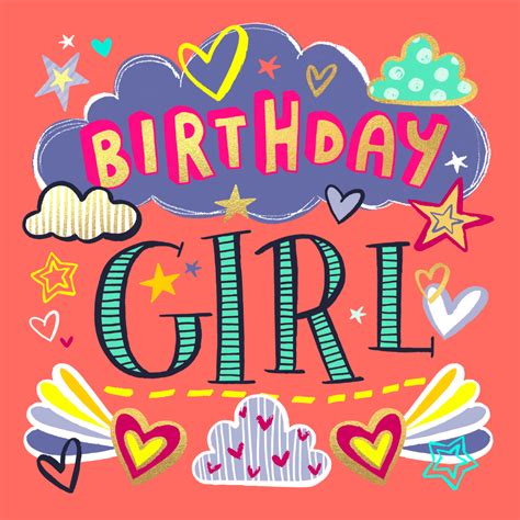 Free printable birthday card ideas for girls