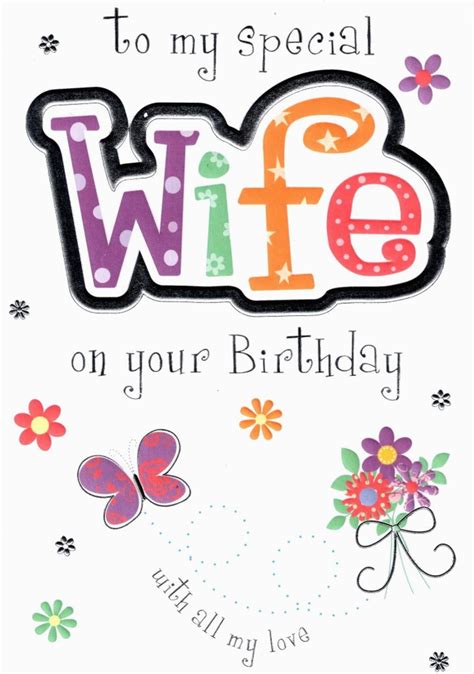 Free Printable Birthday Cards for Wife