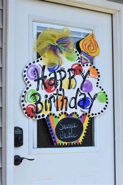 Free Printable Birthday Door Decorations