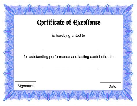 Certificate Template 3