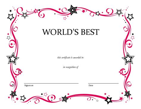 Certificate Template 5