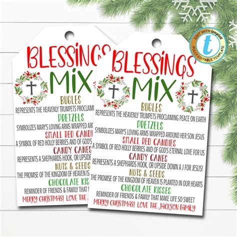 Free Printable Blessing Tags for All Occasions