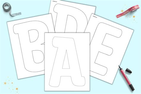 Free Printable Bubble Letters Card Making