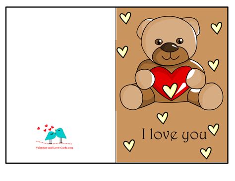 Free Printable Cards for Love