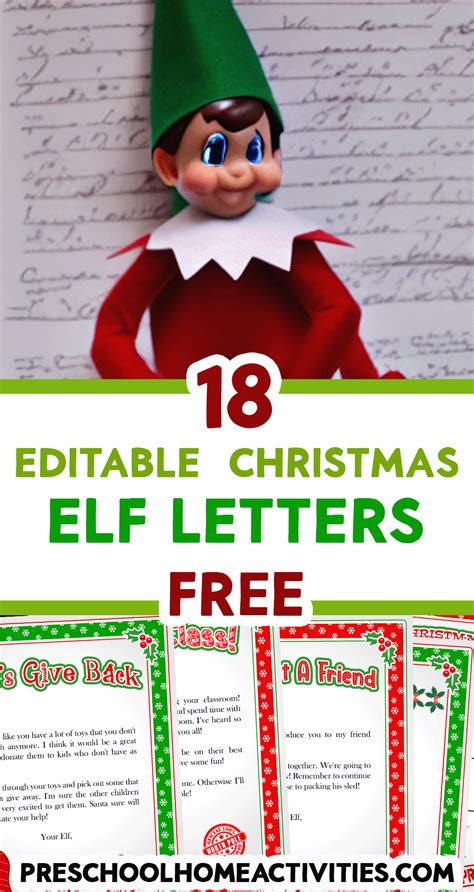 Free Printable Christmas Elf Letters 4