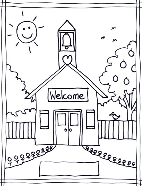 Free printable coloring pages for elementary school kids